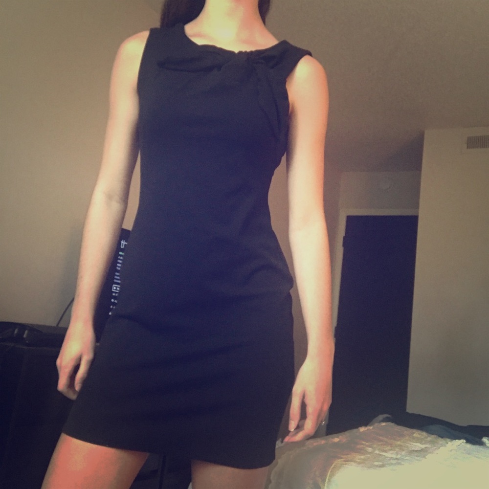 Classy black dress